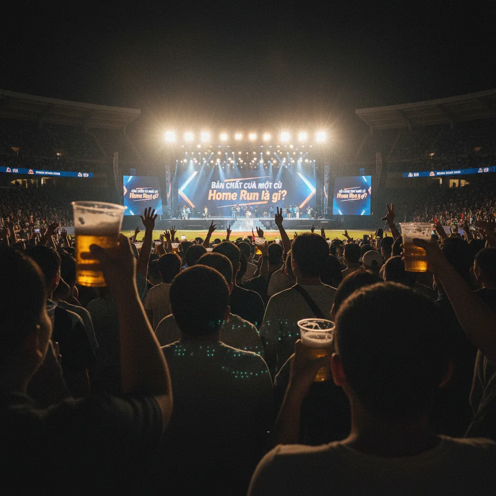 Khoảnh khắc ăn mừng một cú walk-off home run kết liễu trận đấu