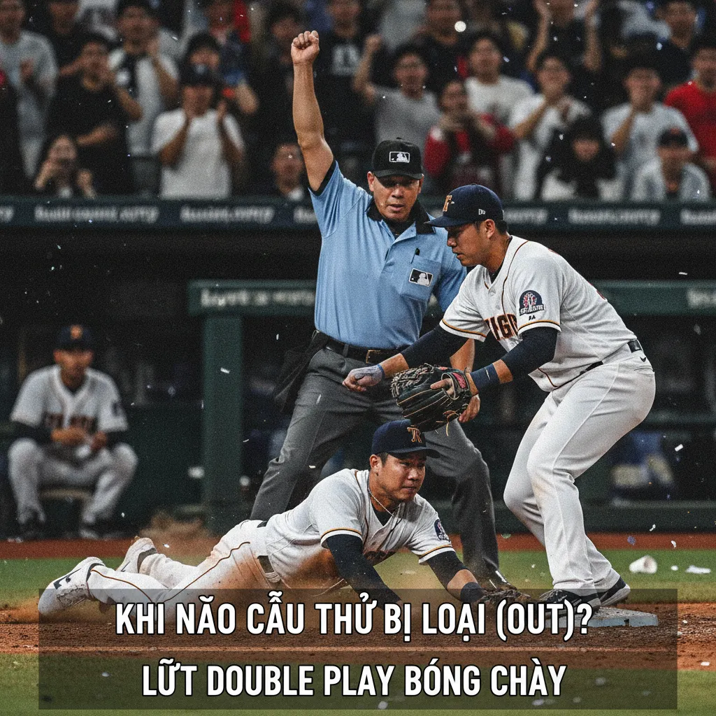 "Out" trong bóng chày - Khái niệm cốt lõi nhất