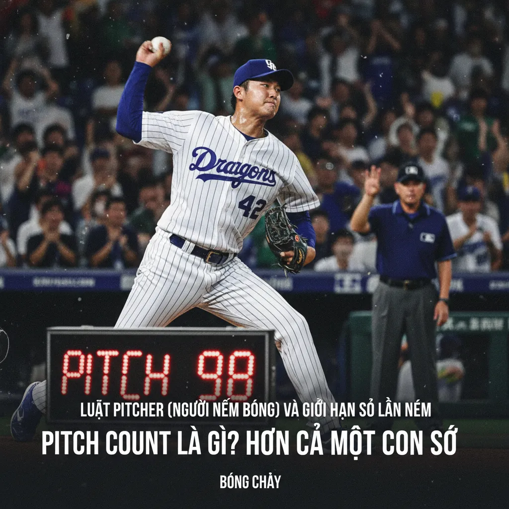 Pitch Count là gì? Hơn cả một con số