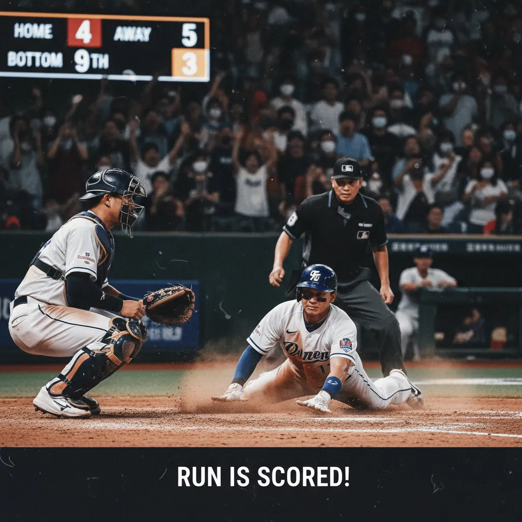 Run là gì? Bản chất của việc ghi điểm trong bóng chày