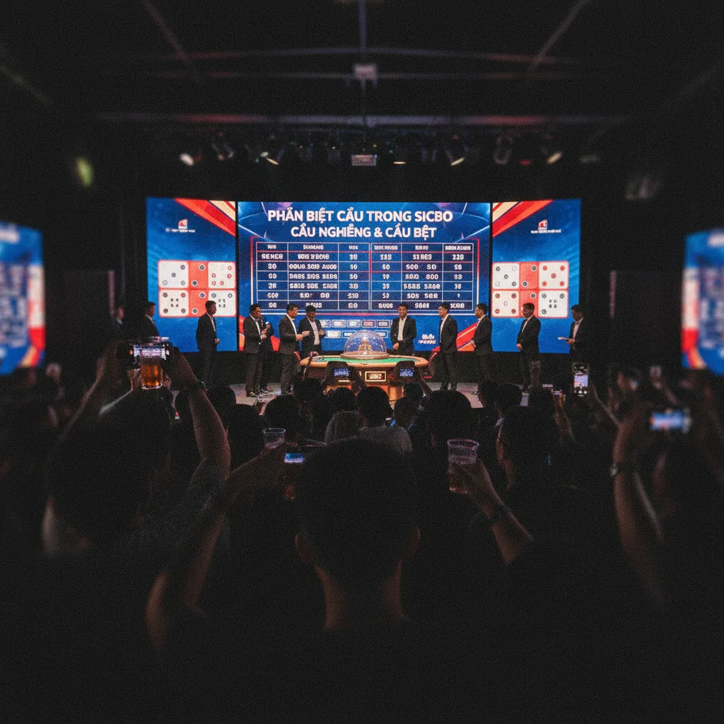 Giao diện một bàn cược Sicbo trực tuyến