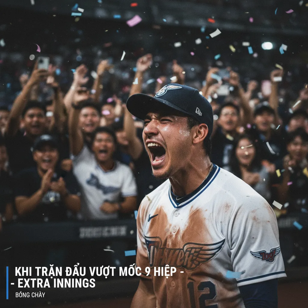 Một batter đang vung gậy