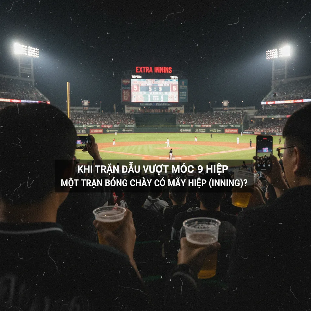 Toàn cảnh một sân bóng chày chuyên nghiệp