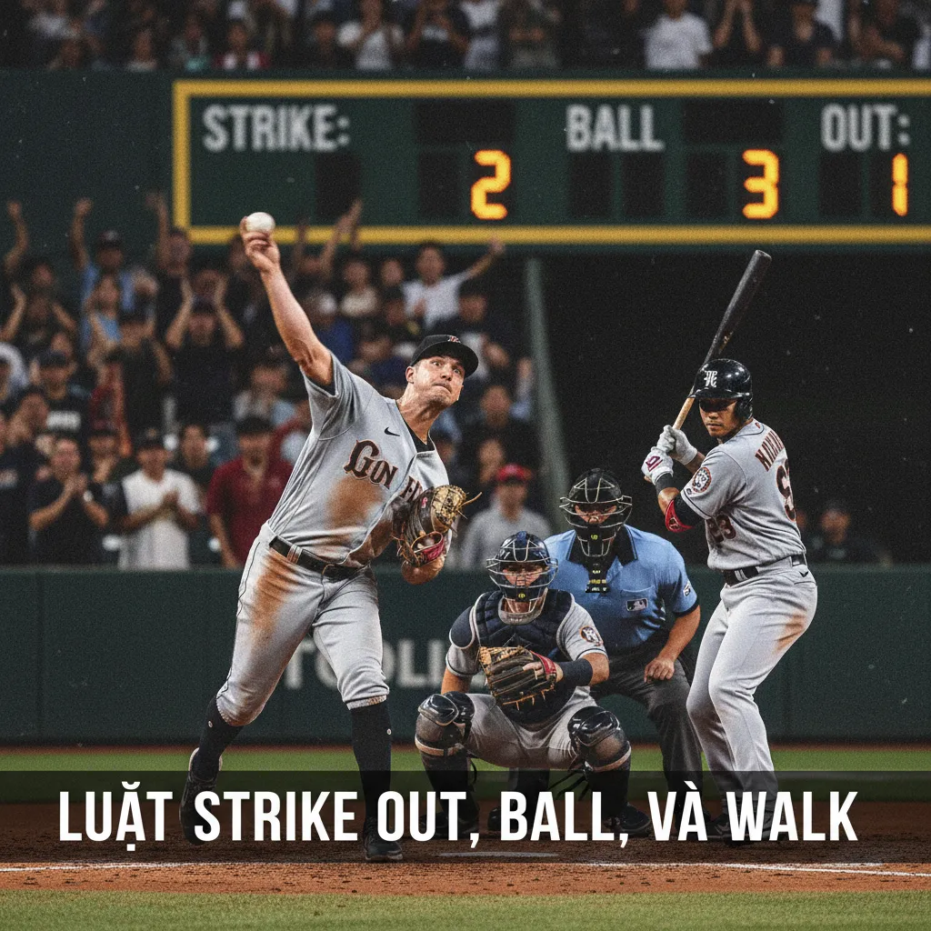 Cuộc đấu trí cốt lõi của bóng chày: Strike vs. Ball